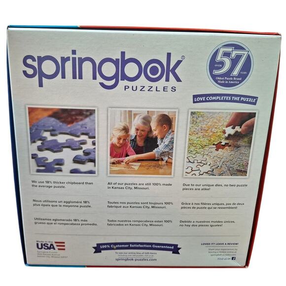 Springbok Coca Cola Old Fashioned Store Truck Forest 1000 Piece Jigsaw Puzzle - Picture 2 of 6